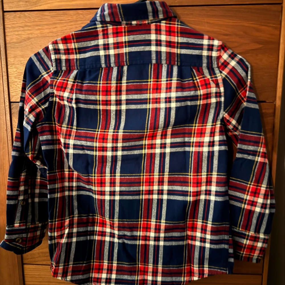 J. Crew Factory Boys' tartan button-down shirt - Picture 5 of 9